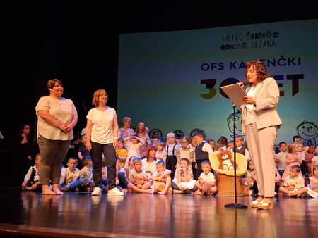 30 let Otroške folklorne skupine Kamenčki; Foto: Občina Sežana
